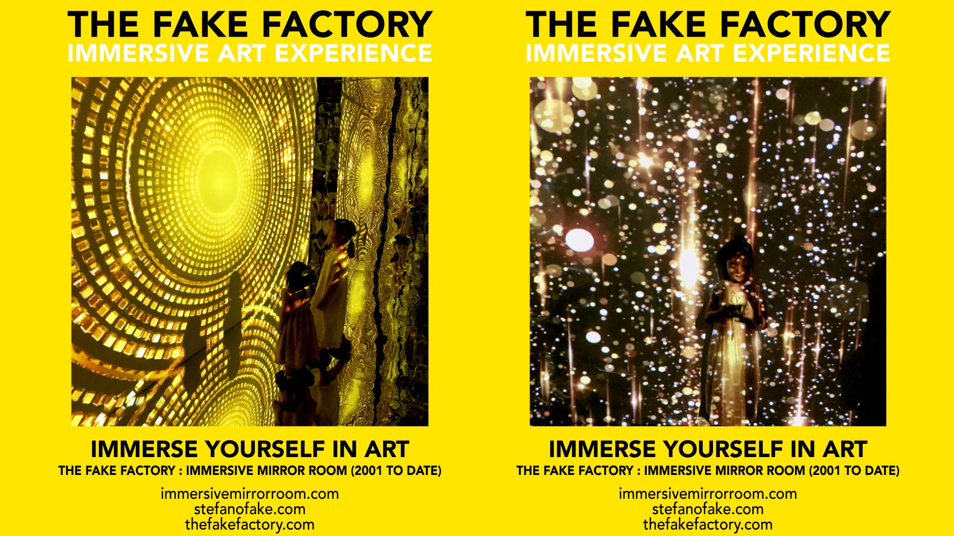 THE FAKE FACTORY IMMERSIVE ART EXPERIENCE 2012-2020 FORMAT.162